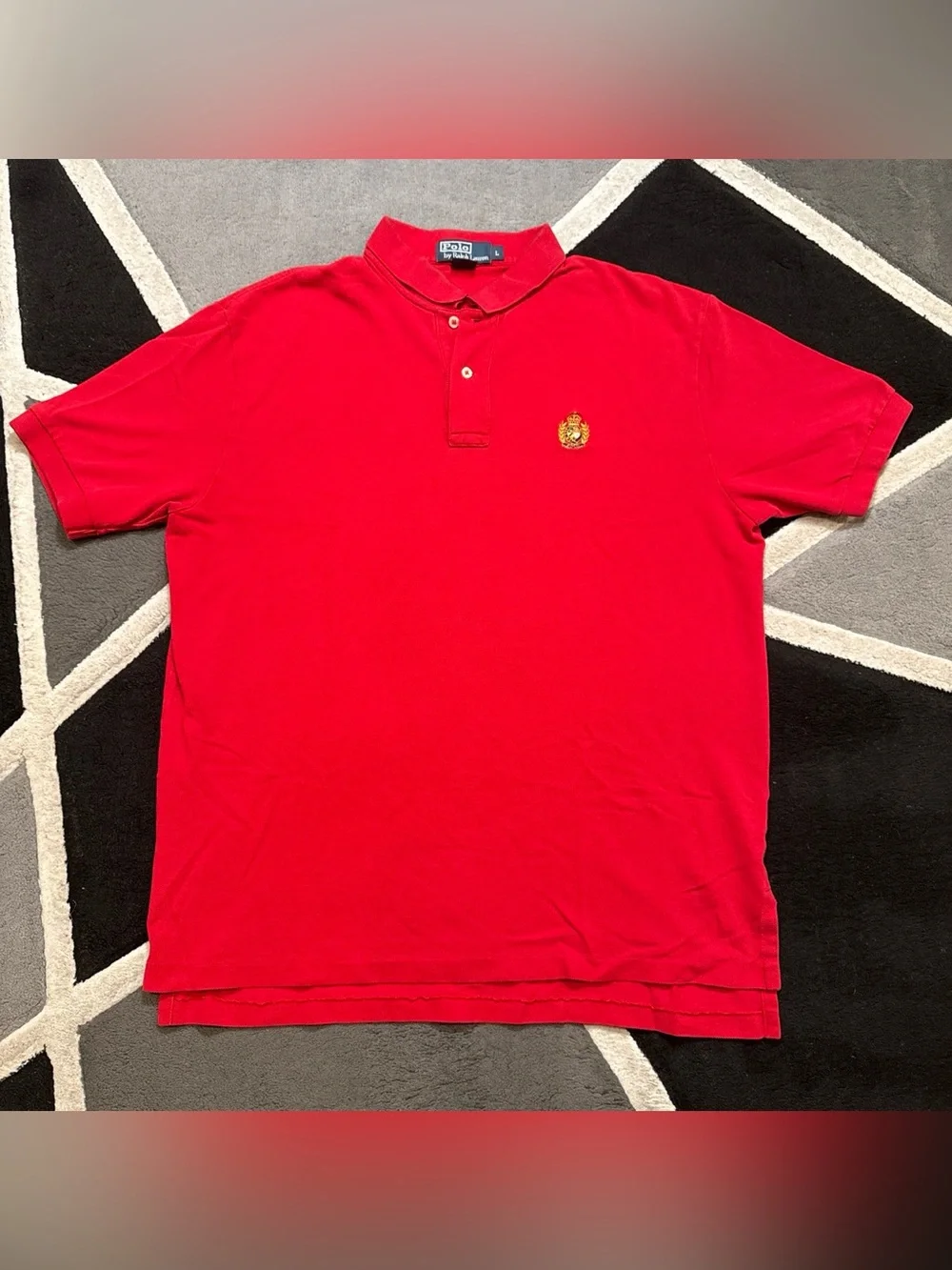Vintage y2k Polo Ralph Lauren Crest Polo Shirt